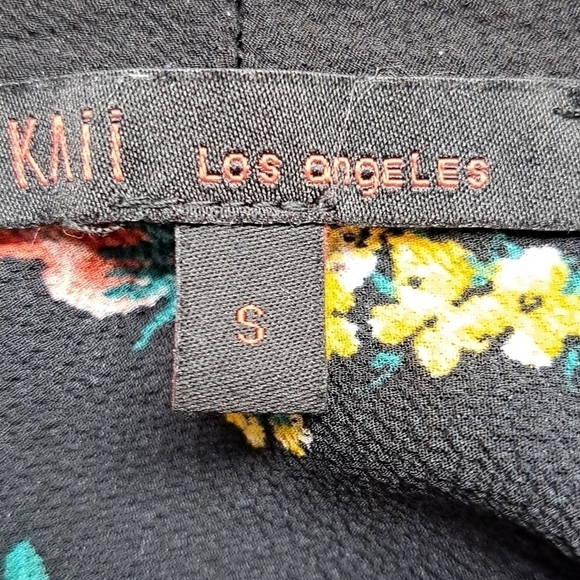 Kaii Los Angeles Floral Duster / Open Robe Size S - Picture 11 of 11